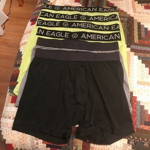 6 American Eagle Men’s Performance Boxer Briefs